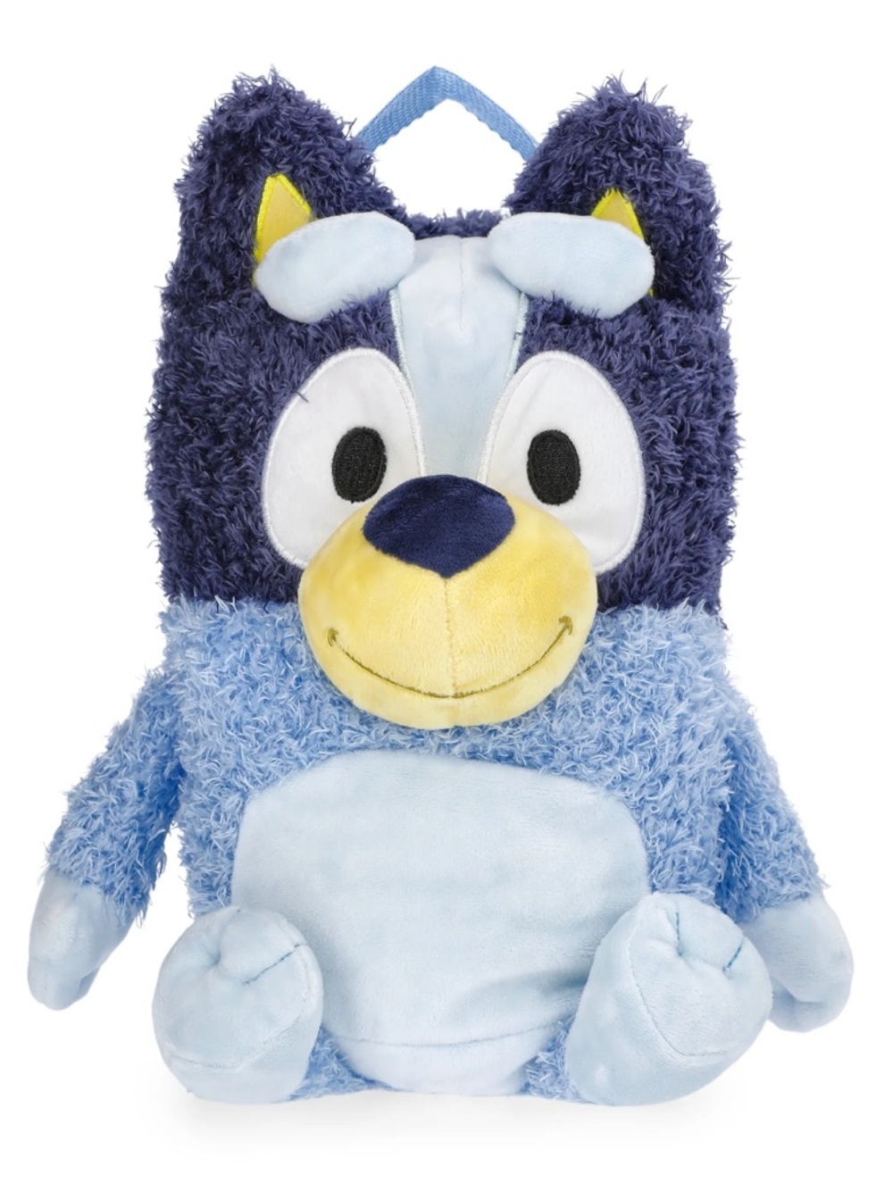 Bluey Kids' 12.5" Plush Backpack, Blue
